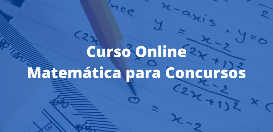 curso online de matemática para concursos