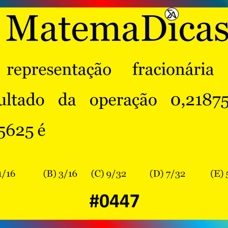Operações básicas - Matemática - #447
